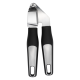 Regent Premium Garlic Press Stainless Steel W/PP+SS Black Handles 200mm