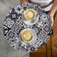 Villa Alegre Non-Slip Round Serving Tray 40cm