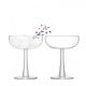 LSA Gin Coupe Glasses 280ml - Set of 2