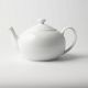 Galateo Super White Coupe Teapot