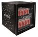 Husky Counter-Top Beverage Cooler W/Glass Window 46L - Coca Cola Black