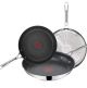 Tefal Jamie Oliver Cook's Stainless Steel 3-Piece Frypan Set