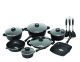 Schumann Professionnel Pot Set - Black 27pc