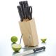 KitchenCraft Knife Block Set 6pc - Wood