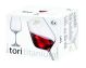 Bohemia Crystal Tori Titanium Red Wine Glasses 600ml 6pk