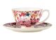 Maxwell & Williams Enchantment Footed Cup & Saucer 280ml