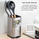 Utensil Holder Organizer with Drain Spout