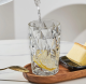 Verge Prague Clear Long Tumbler Glass 210ml 4pk