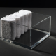 Acryluso Square Hand Towel Holder – Clear