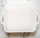 Verge Ceramic Square Roaster W/Handles 39cm