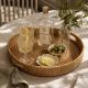 Princess Caraboo Assam Round Gallery Tray - Large