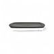 Borcam Rectangular Casserole W/Grey Lid 1.32L