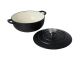 Maxwell & Wiiliams Cast Iron Round Casserole Black 24cm / 3.3L 