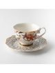 Jenna Clifford Midnight Bloom Floral Cup & Saucer GB