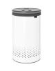 Brabantia Laundry Bin 60 litre - White with Dark Grey Lid
