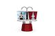 Bialetti Mini Express Set Magrite + 2Cups, Red