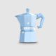 Bialetti Moka Express Exclusive 6 Cup - Light Blue 