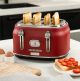 Westinghouse Retro Series 4-Slice Toaster – Red