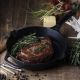 Victoria Seasoned Cast Iron Skillet W/ Helper Handle, 30cm