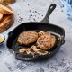 Victoria Seasoned Cast Iron Grill Pan W/ Helper Handle, 26cm