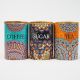 Villa Alegre Ceramic Canister 3pk – Coffee, Sugar & Tea 3
