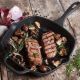 Victoria Enamelled Cast Iron Grill Pan 26cm