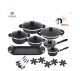 Schumann Non-stick Cookware With Plancha Set, 32-Piece
