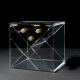 AcryLuso X-Style Wine Rack – Clear
