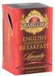Basilur English Breakfast Tea, 25 foil envelopes