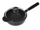 Granit Saucepan With Pyrex Glass Lid 20cm