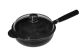 Granit Sauté Pan With Pyrex Glass Lid 24cm