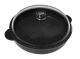 Granit Shallow casserole With Pyrex Glass Lid 32cm