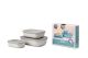 Mepal Multi bowl Cirqula rectangular Set 3pc - Low (Nordic White)