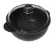 Granit Casserole With Pyrex Glass Lid 28cm