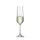 Bohemia Crystal Tori Titanium Flute Glasses 210ml 6pk