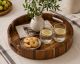 Home Classix Acacia Wooden Round Tray 35 x 5cm
