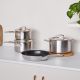 Le Creuset 3-Ply Stainless Steel 4pc Cookware Set