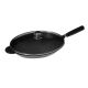 Granit Fish Pan With Glass Lid 34x28cm