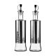 Regent Oil & Vinegar Glass Bottles With Metal Coating – 2 Piece 300ml