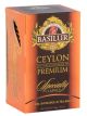 Basilur Ceylon premium Tea, 25 foil envelopes