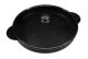 Granit Low Casserole With Glass Lid 38cm