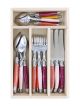 Andre Verdier Laguiole France Cutlery Set,24pc (Crepuscule)