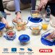 Pyrex Cook & Go Lock Glass Containers