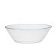 Noritake Glacier Platinum Round Vegetable Bowl 22cm