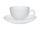 Maxwell & Williams White Basics Rococo Demi Cup and Saucer 90ml
