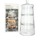 DH Decorative Glass Jar 3-Tier