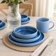 Eetrite Ocean Blue Dinner Set 16pc