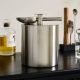 Verge Ice Bucket with Scoop & Satin Finish