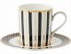 Maxwell & Williams Teas & C’s Regency Demi Cup & Saucer 2pk Black 100ml