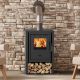 Nest & Flame Nordic Norway Wood Fire Place